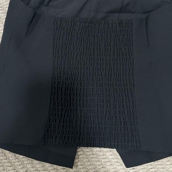 NWOT Black Halter Top Rhinestone Bow Detail Keyhole Going Out Top Size [S/M/L] - Picture 9 of 9